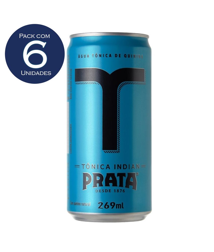 TONICA INDIAN PRATA LATA 269mL